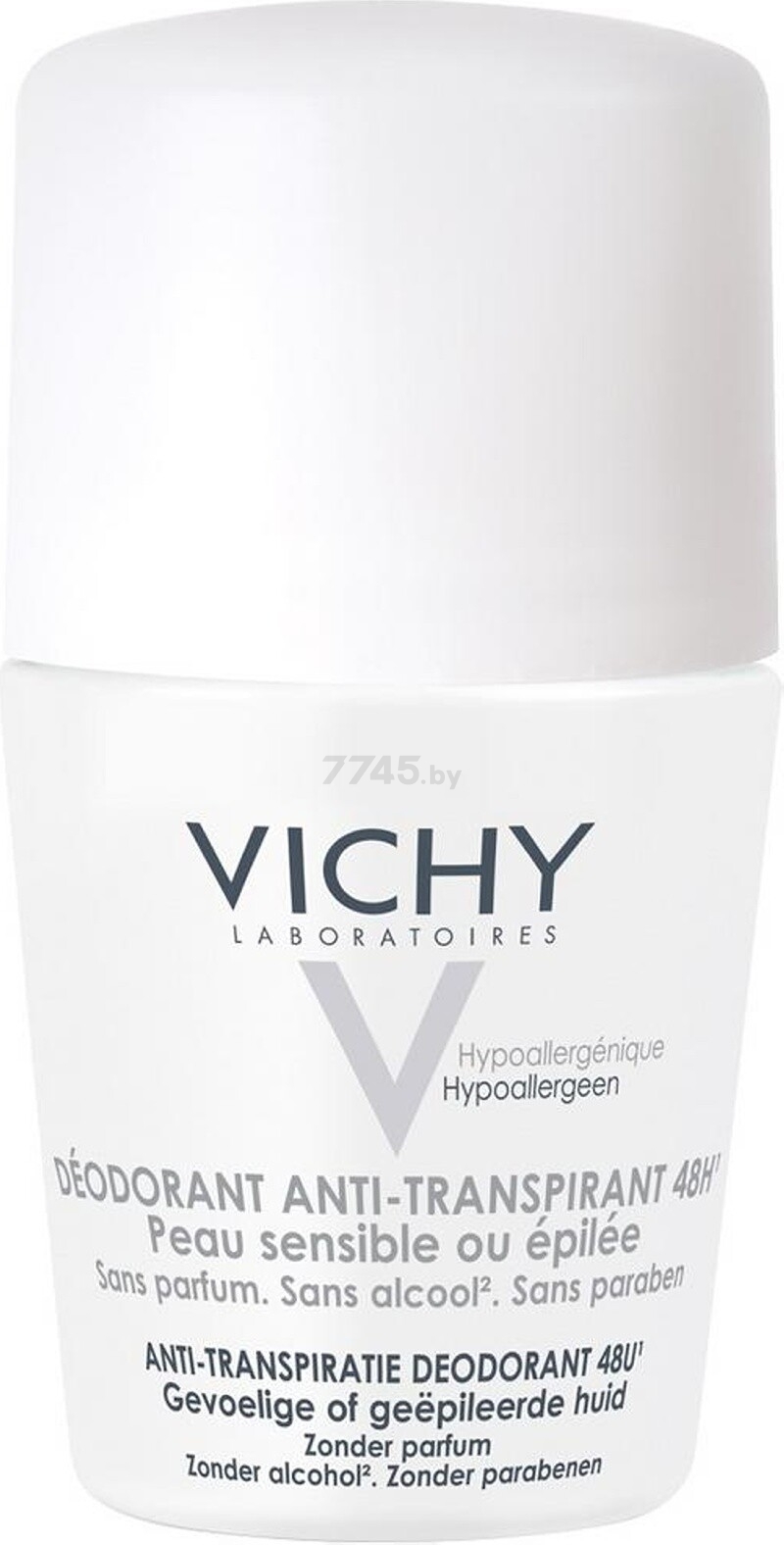 Дезодорант шариковый VICHY Deodorants Для чувствительной кожи 48 ч 50 мл (3337871320324) - Фото 3